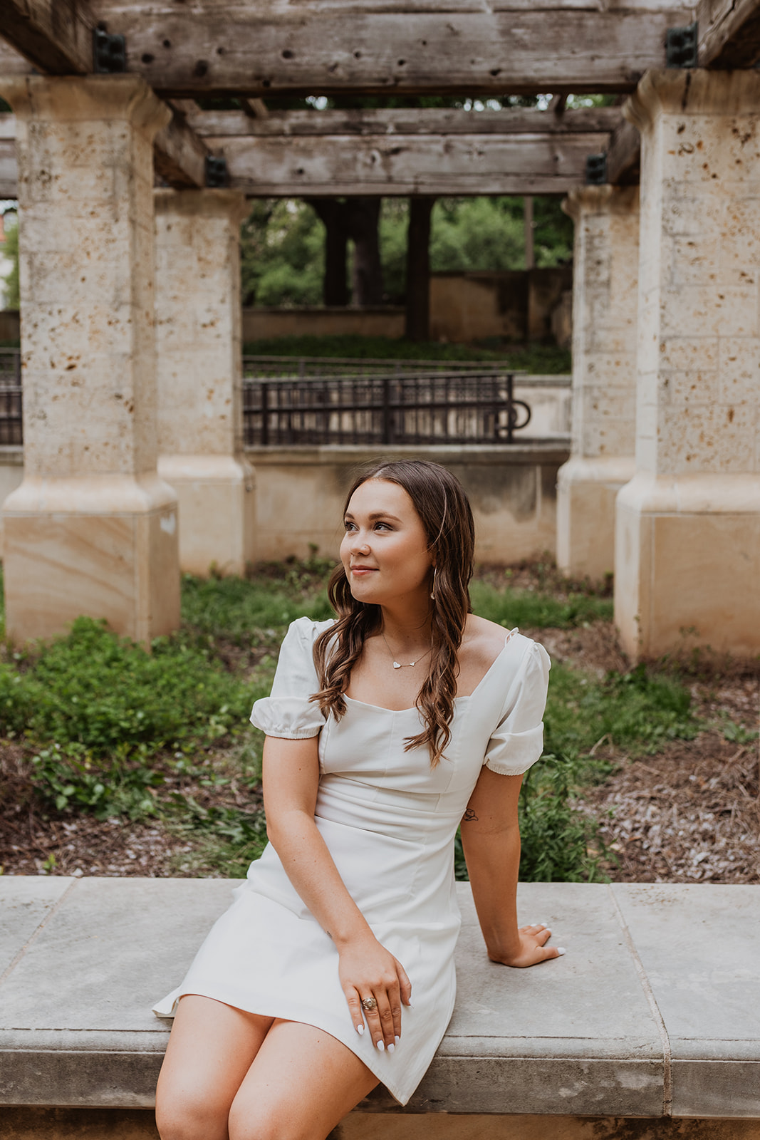 photo of University of Texas senior portrait session